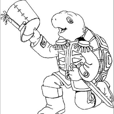 Ourcoloringpage Franklin The Turtle 18