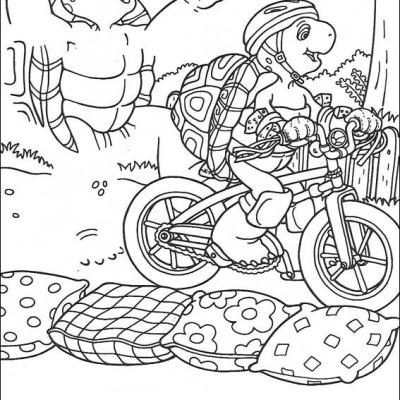Ourcoloringpage Franklin The Turtle 24