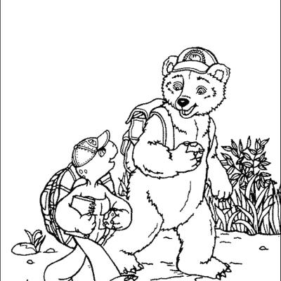 Ourcoloringpage Franklin The Turtle 6