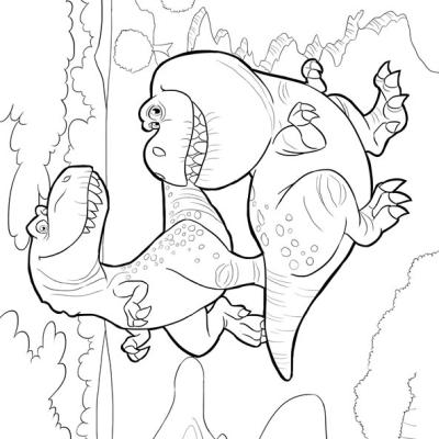 Ourcoloringpage Good Dinosaur 19