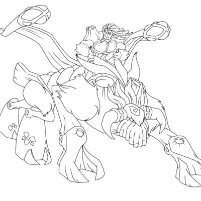 Ourcoloringpage Gormiti 1