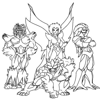 Ourcoloringpage Gormiti 2