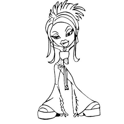 Ourcoloringpage Bratz 10