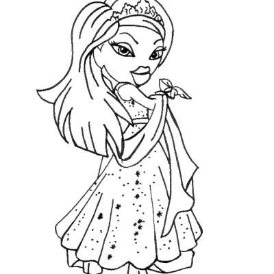 Ourcoloringpage Bratz 11