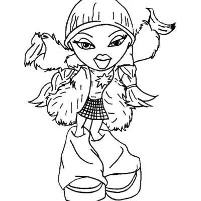 Ourcoloringpage Bratz 12