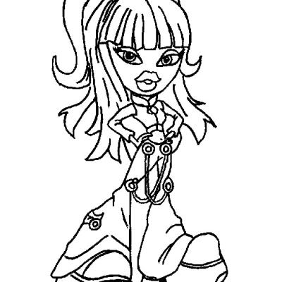 Ourcoloringpage Bratz 14