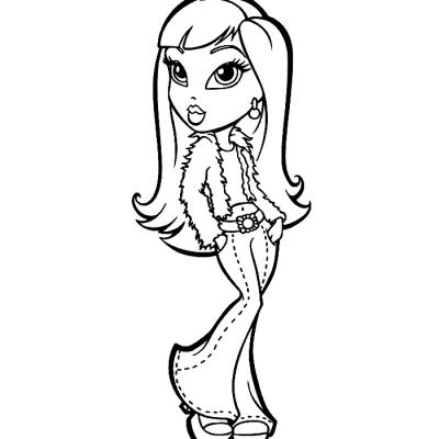 Ourcoloringpage Bratz 15