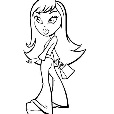 Ourcoloringpage Bratz 23