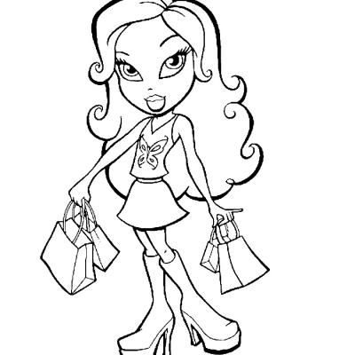 Ourcoloringpage Bratz 24