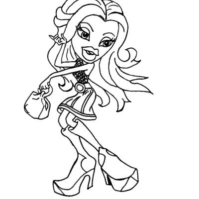 Ourcoloringpage Bratz 25