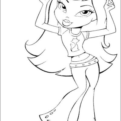 Ourcoloringpage Bratz 32