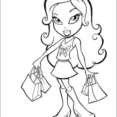 Ourcoloringpage Bratz 34
