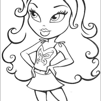 Ourcoloringpage Bratz 42