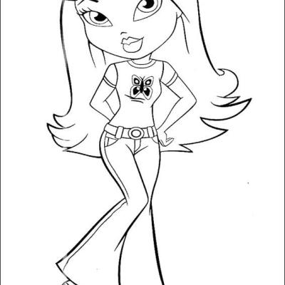 Ourcoloringpage Bratz 44