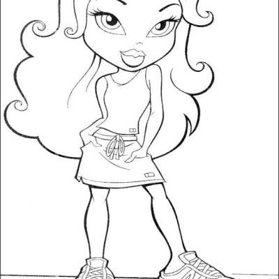 Ourcoloringpage Bratz 46