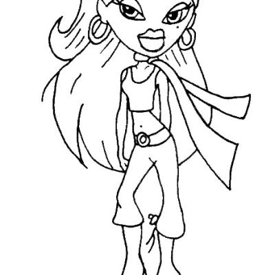Ourcoloringpage Bratz 4
