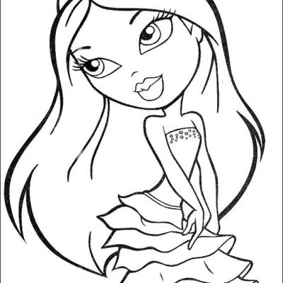Ourcoloringpage Bratz 50