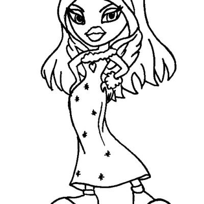 Ourcoloringpage Bratz 5