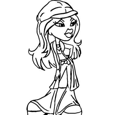 Ourcoloringpage Bratz 8