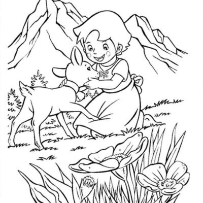 Ourcoloringpage Heidi 1