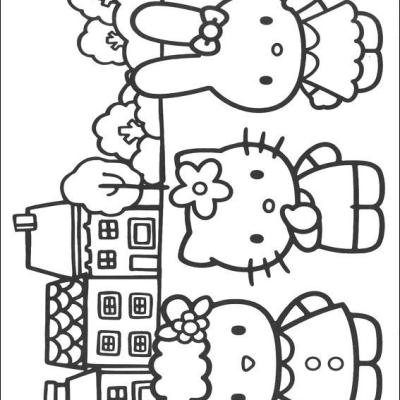 Ourcoloringpage Hello Kitty 10