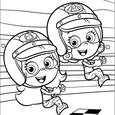 Ourcoloringpage Bubble Guppies 1