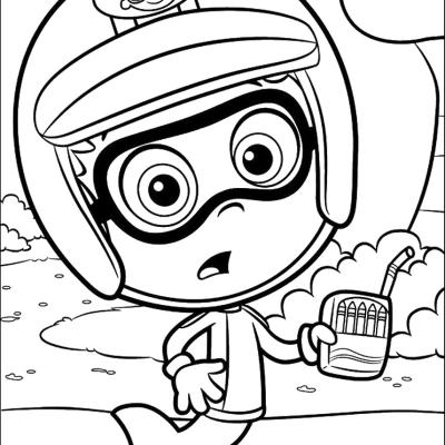 Ourcoloringpage Bubble Guppies 28