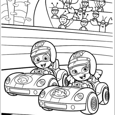 Ourcoloringpage Bubble Guppies 2