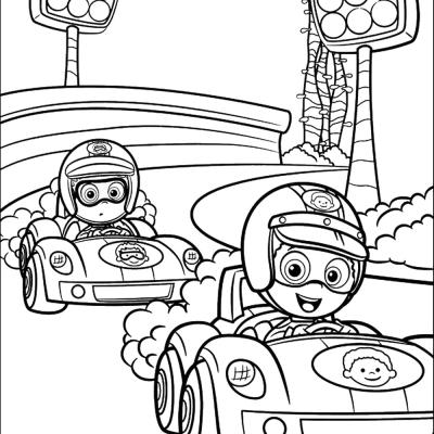 Ourcoloringpage Bubble Guppies 3