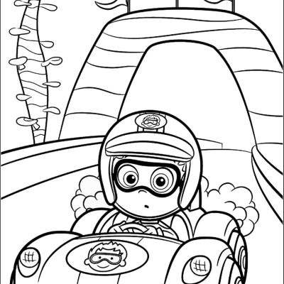 Ourcoloringpage Bubble Guppies 4