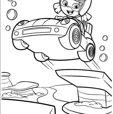 Ourcoloringpage Bubble Guppies 5