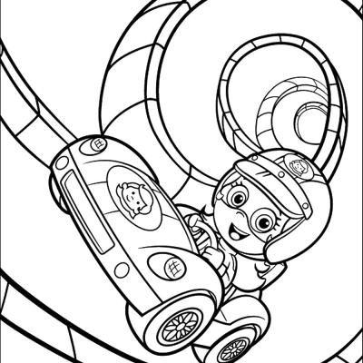 Ourcoloringpage Bubble Guppies 7