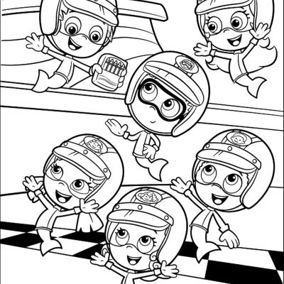 Ourcoloringpage Bubble Guppies 9