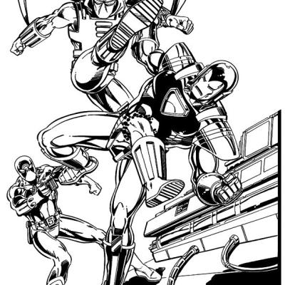 Ourcoloringpage Iron Man 27