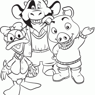 Ourcoloringpage Jakers 57