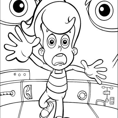Ourcoloringpage Jimmy Neutron 10