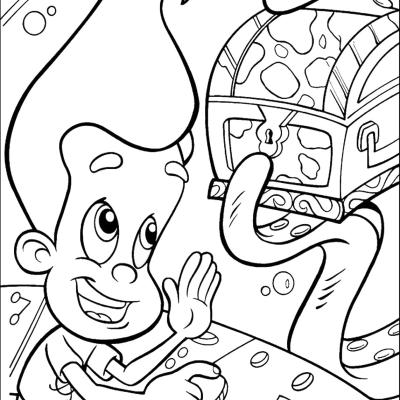 Ourcoloringpage Jimmy Neutron 11