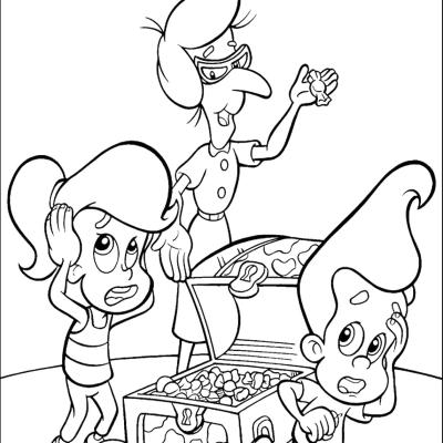 Ourcoloringpage Jimmy Neutron 12