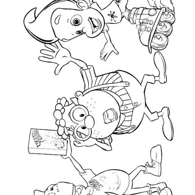 Ourcoloringpage Jimmy Neutron 22