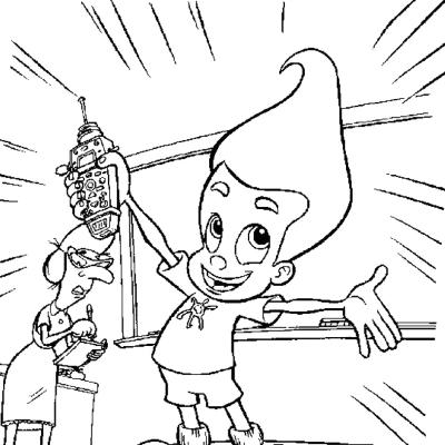 Ourcoloringpage Jimmy Neutron 32