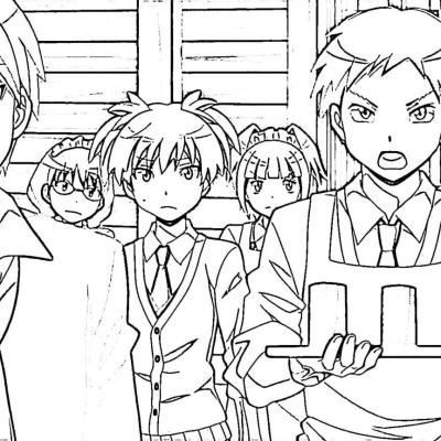 Ourcoloringpage Assassination Classroom 16
