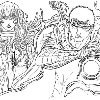 Ourcoloringpage Berserk 5