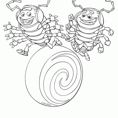 Ourcoloringpage Bugs Life 13