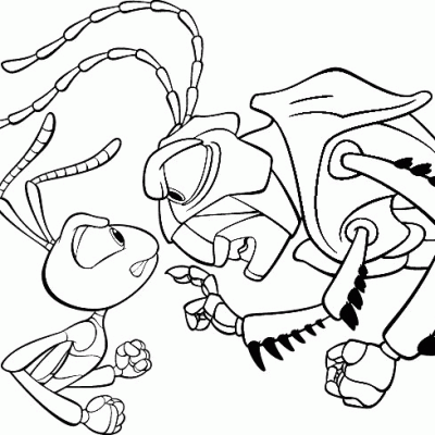 Ourcoloringpage Bugs Life 3