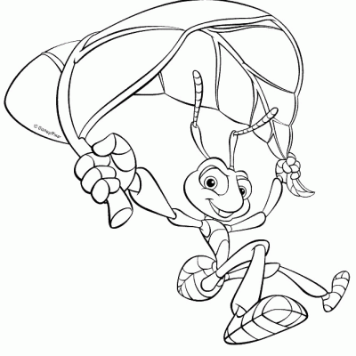 Ourcoloringpage Bugs Life 8
