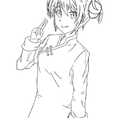 Ourcoloringpage Gintama11