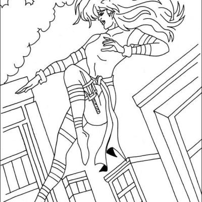 Ourcoloringpage Capitain America 14