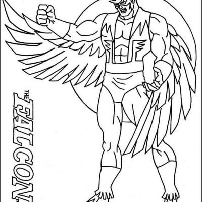Ourcoloringpage Capitain America 19
