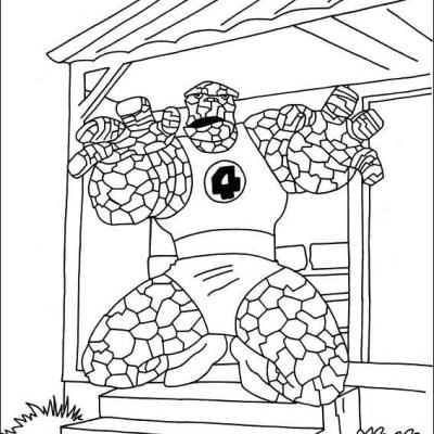 Ourcoloringpage Capitain America 4