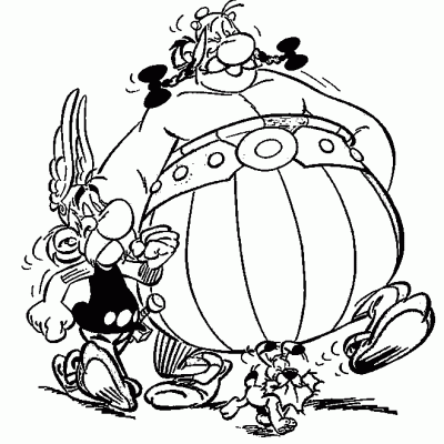 Ourcoloringpage Asterix 12